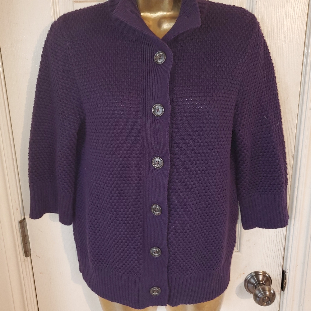 Ralph Lauren Chaps Chunky Cardigan Sweater